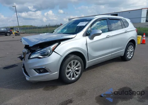 2018 Buick Envision Essence from USA, damaged, VIN LRBFX2SA4JD113546